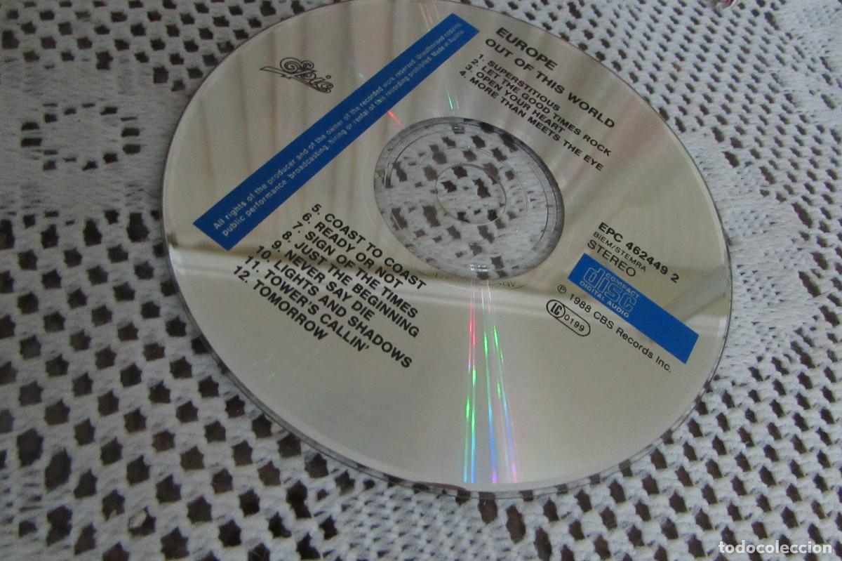 CDs de m&uacute;sica: Europe &ndash; Out Of This World SOLO DISCO