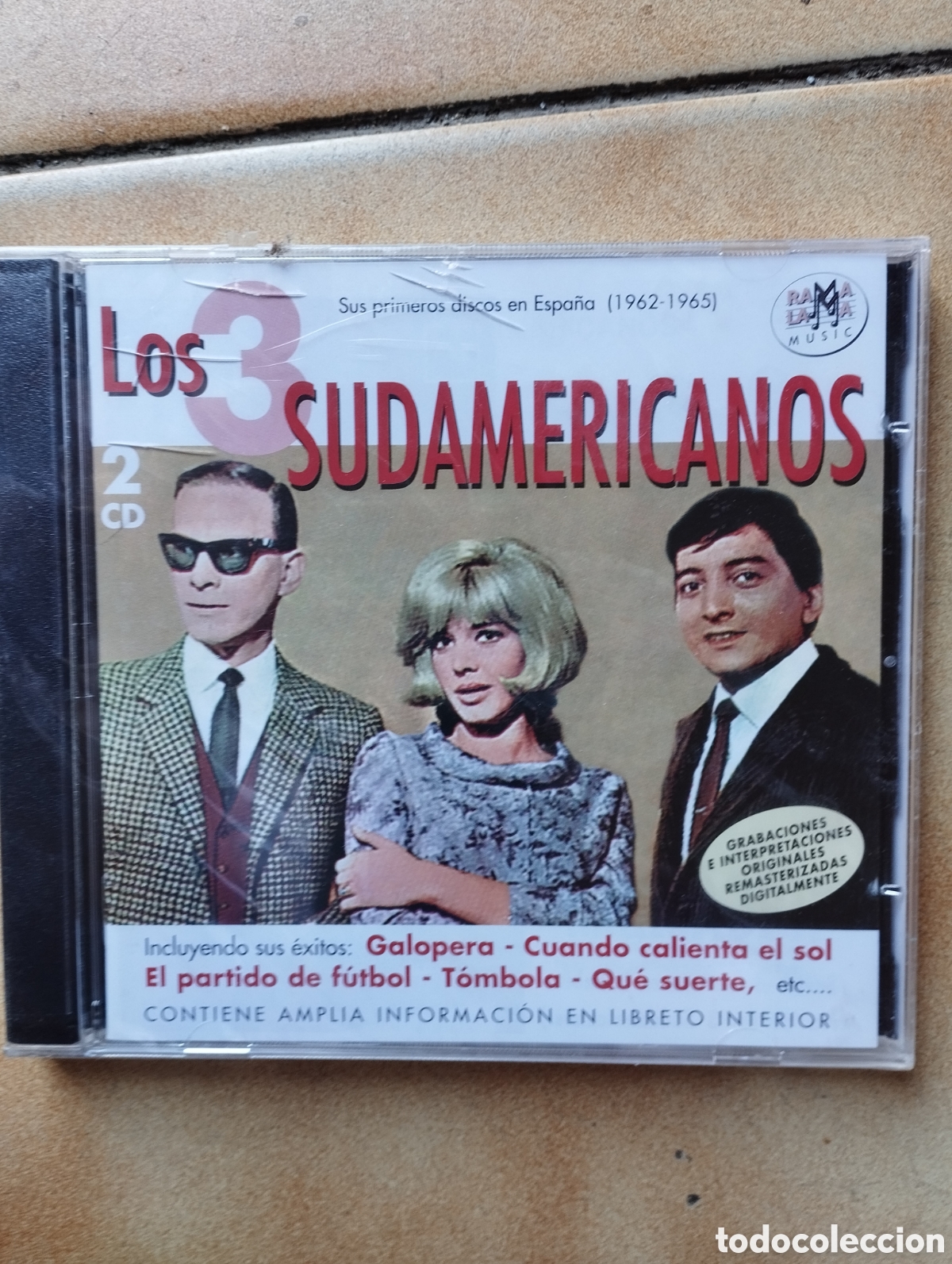 CDs de m&uacute;sica: LOS 3 SUDAMERICANOS - SUS PRIMEROS DISCOS EN ESPA&Ntilde;A (1962-1965) - 2 CD RAMA LAMA