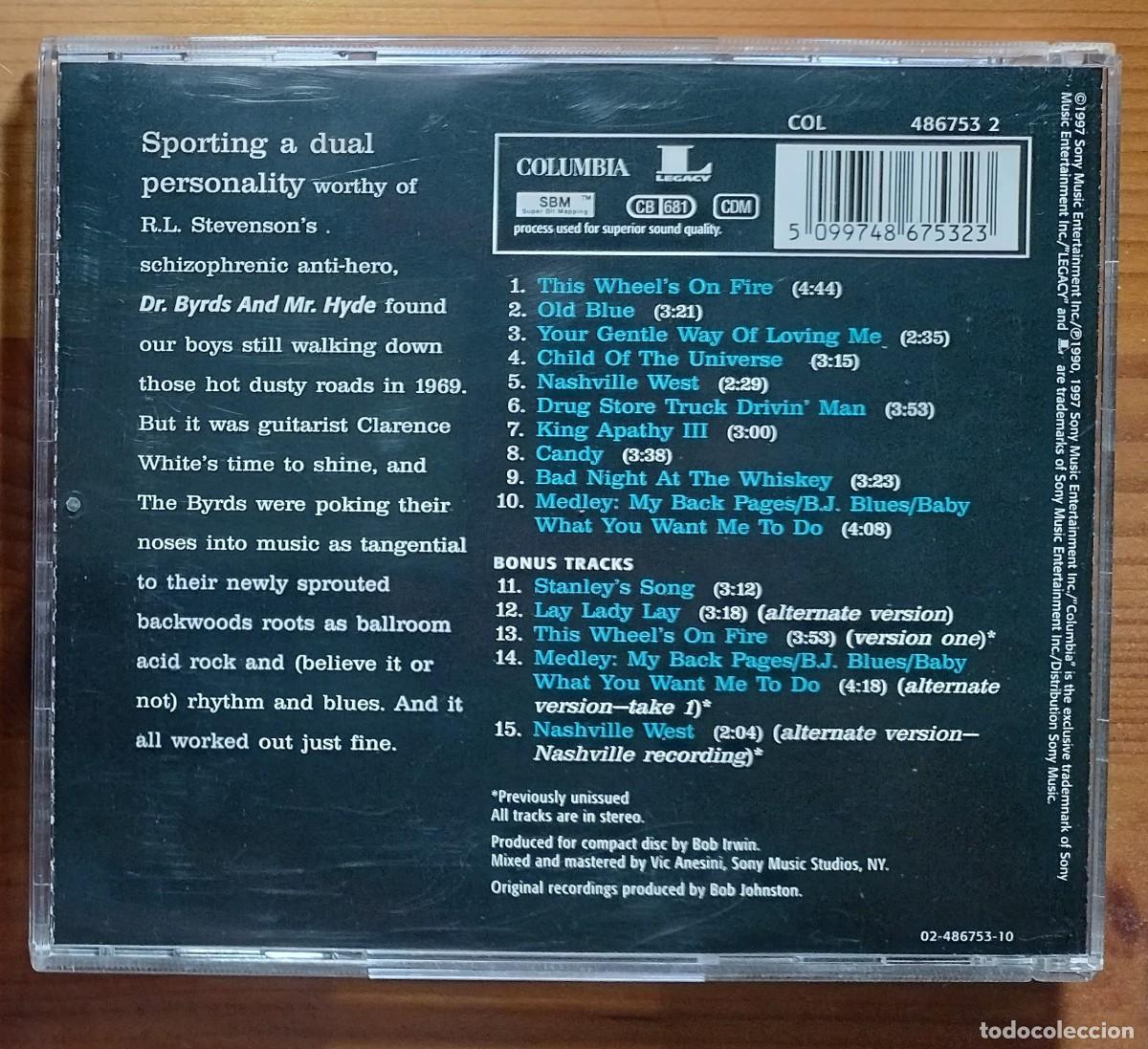CDs de m&uacute;sica: The Byrds - Dr. Byrds & Mr. Hyde (CD) - Foto 2