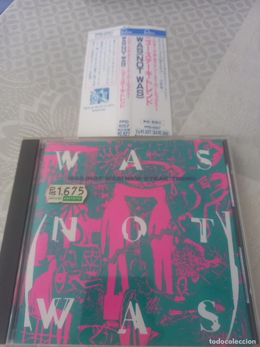CDs de m&uacute;sica: RAR JAPAN CD. WAS (NOT WAS). NEW STEAK TREND. WITH OBI