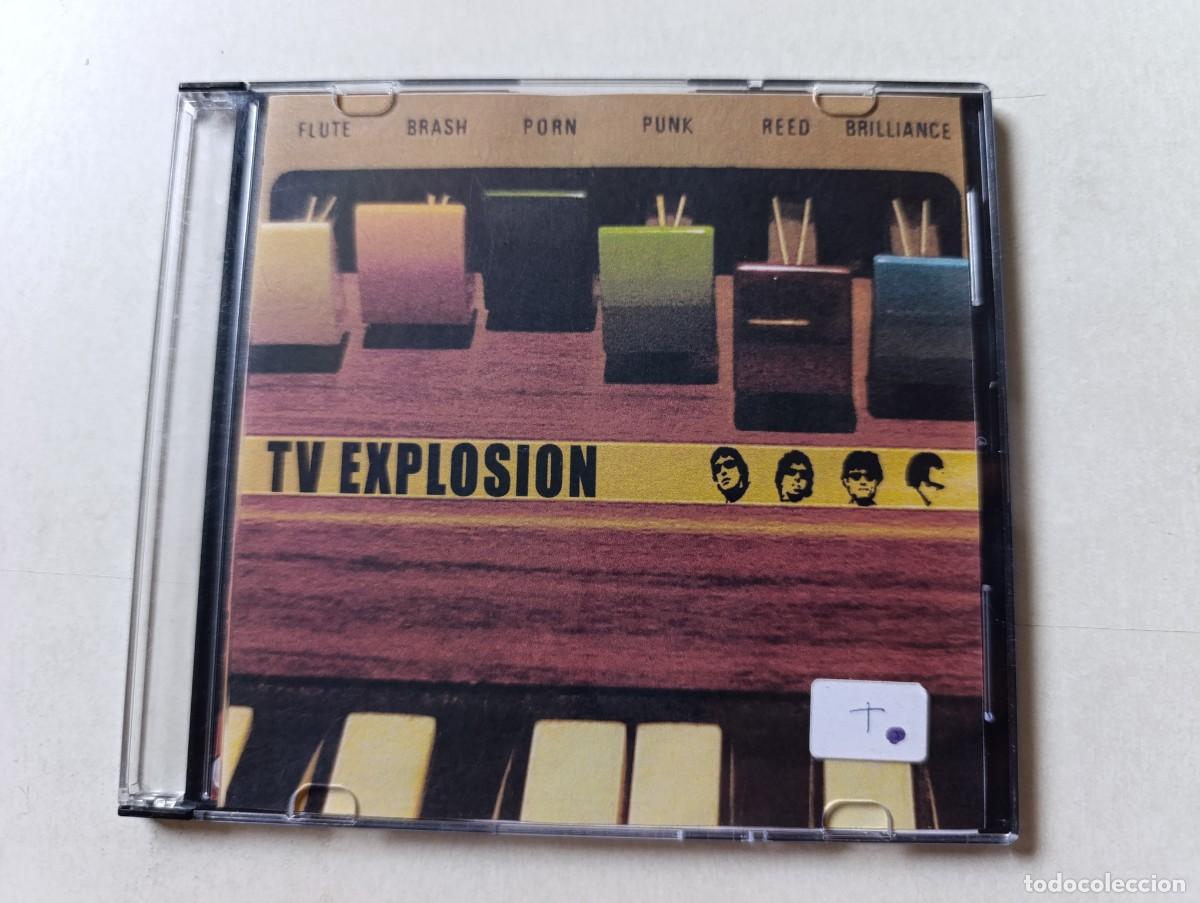 CDs de m&uacute;sica: TV EXPLOSION 'Flute Brash Porn Punk Reed' CD EP maqueta 2002 rock'n'roll Talavera de la Reina
