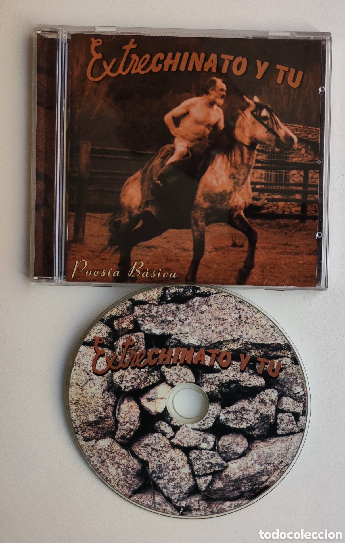 CDs de m&uacute;sica: EXTRECHINATO Y T&Uacute; - POES&Iacute;A B&Aacute;SICA / ROBE INIESTA, FITO, UOHO Y M. CHINATO - CD 2001 DRO