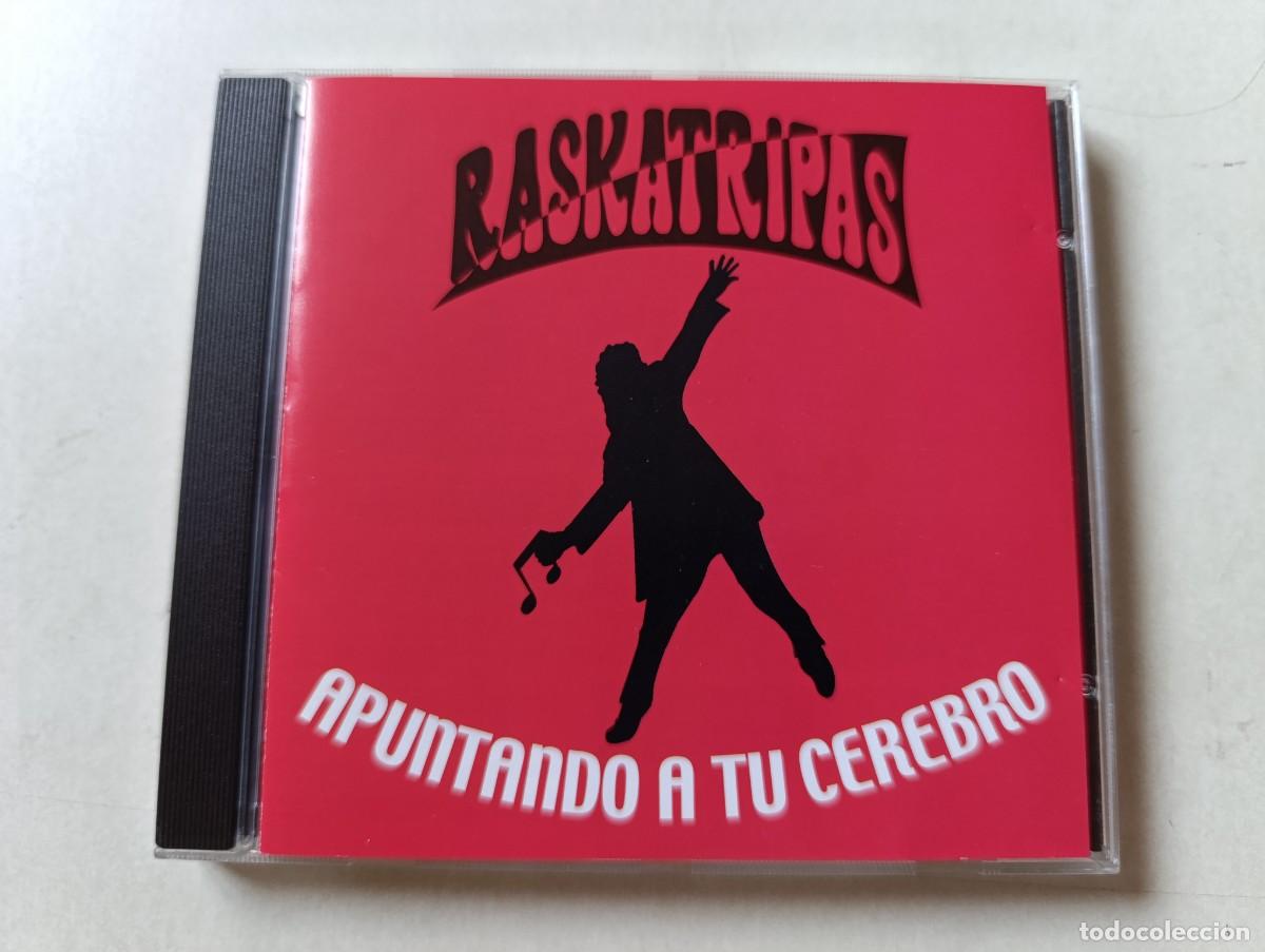 CDs de m&uacute;sica: RASKATRIPAS 'Apuntando A Tu Cerebro' CD &Aacute;lbum 2001 punk ska San Pablo de los Montes (Toledo)