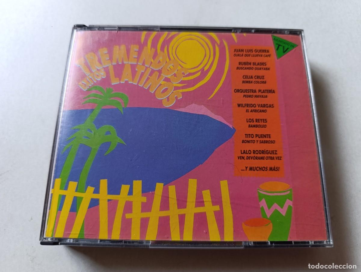 CDs de m&uacute;sica: TREMENDOS &Eacute;XITOS LATINOS 2x CD Juan Luis Guerra Roberto Blades Celia Cruz Tito Puente Lalo Rodr&iacute;guez