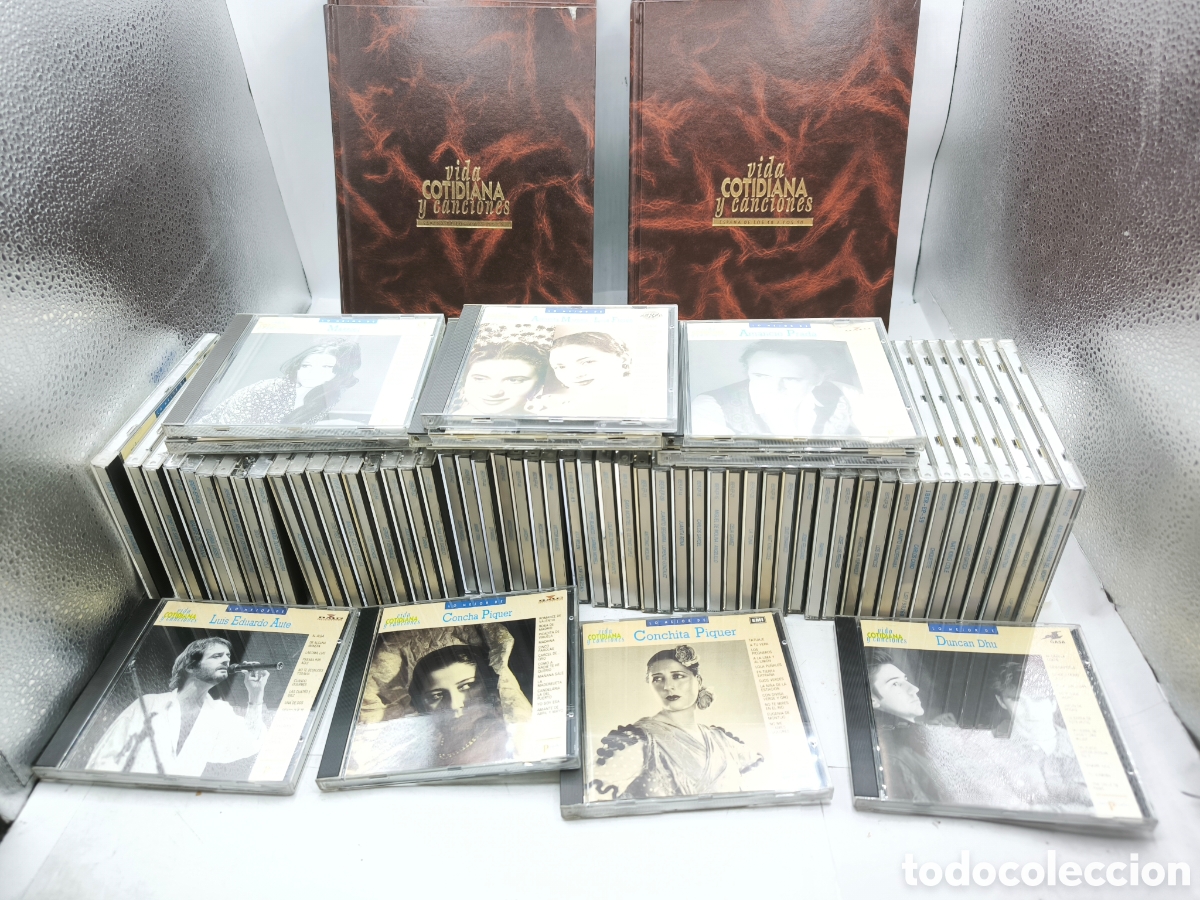 CD di Musica: Vida y cotidiana y canciones . lo mejor de. 6 Libros +63 CDs.