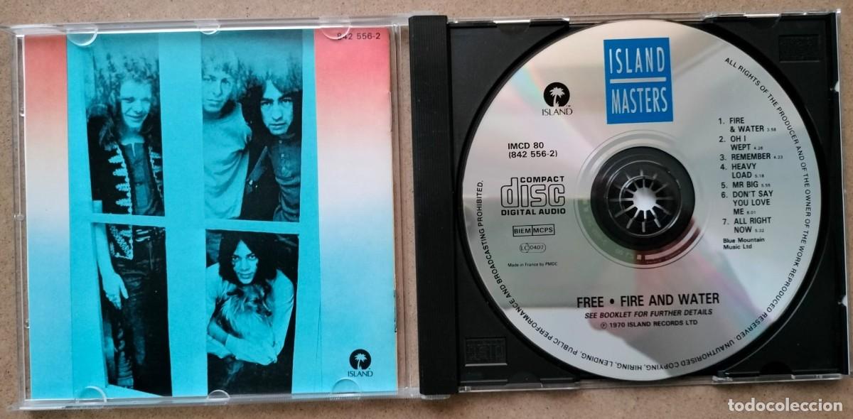CDs de m&uacute;sica: Free - Fire and Water (CD) - Foto 3