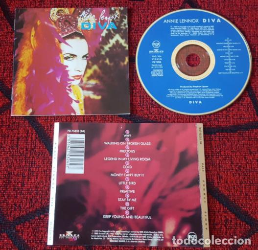 CDs de m&uacute;sica: ANNIE LENNOX ** Diva ** CD 1992 - Foto 1