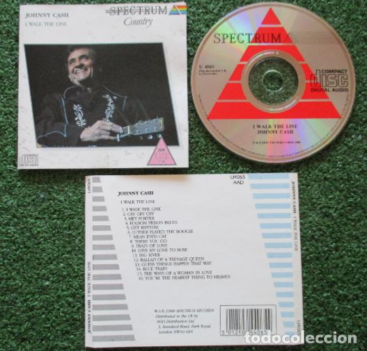 CDs de m&uacute;sica: JOHNNY CASH ** I Walk The Line ** 1988 UK CD