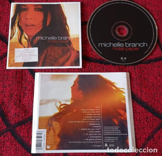 CDs de m&uacute;sica: MICHELLE BRANCH ** Hotel Paper ** CD 2003