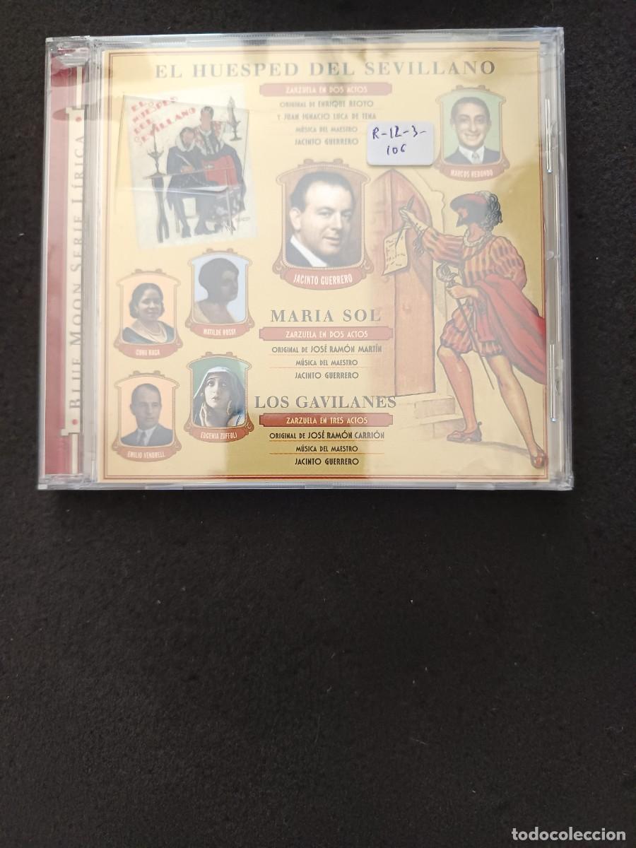 CDs de m&uacute;sica: EL HU&Eacute;SPED DEL SEVILLANO / MAR&Iacute;A SOL / LOS GAVILANES