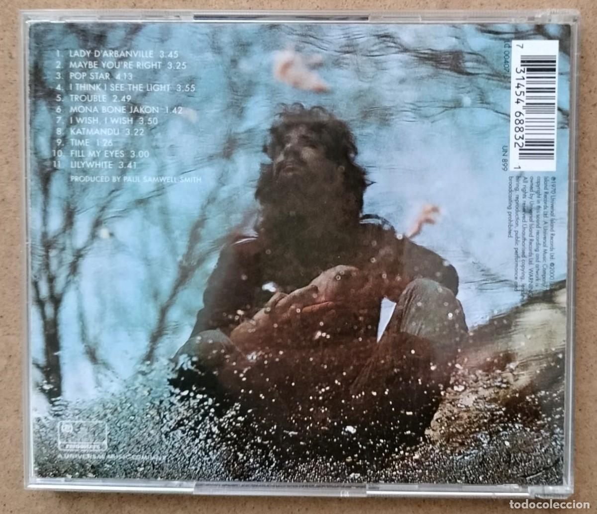 CDs de m&uacute;sica: Cat Stevens - Mona Bone Jackson (CD) - Foto 2