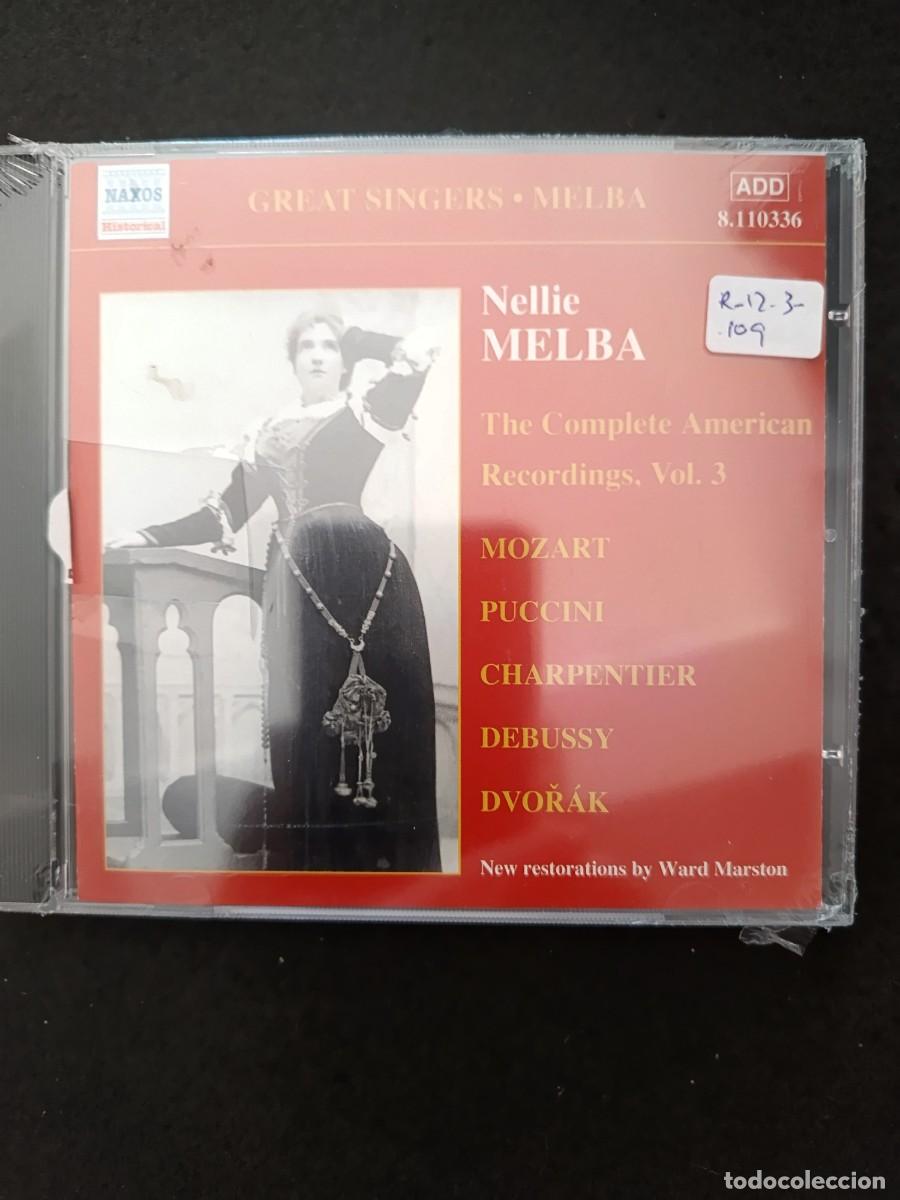 CDs de m&uacute;sica: NELLIE MELBA. THE COMPLETE AMERICAN RECORDINGS, VOL. 3