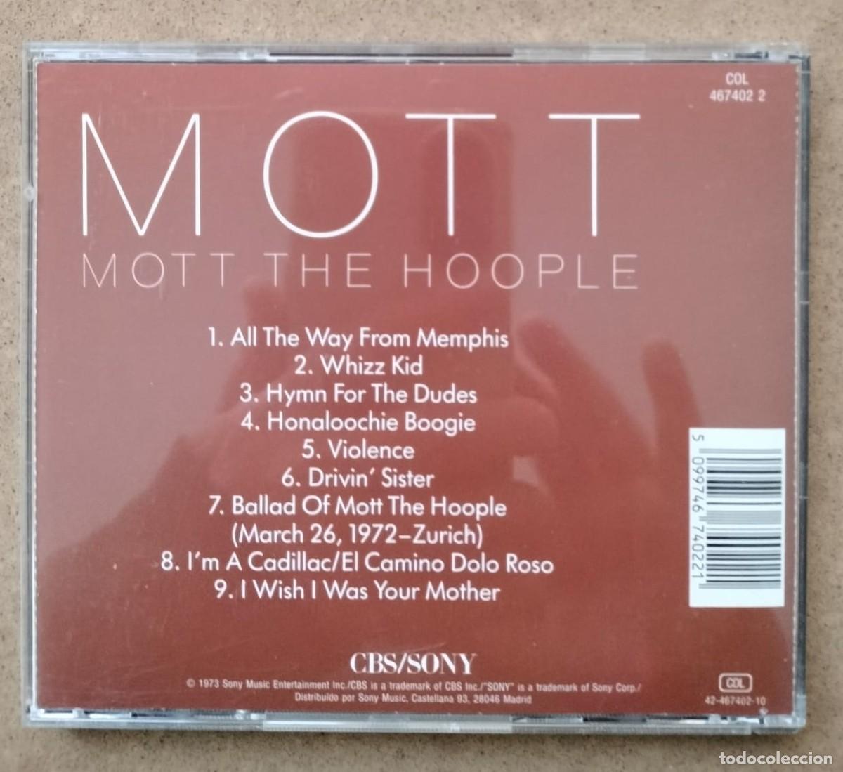 CDs de m&uacute;sica: Mott The Hoople - Mott (CD) - Foto 2