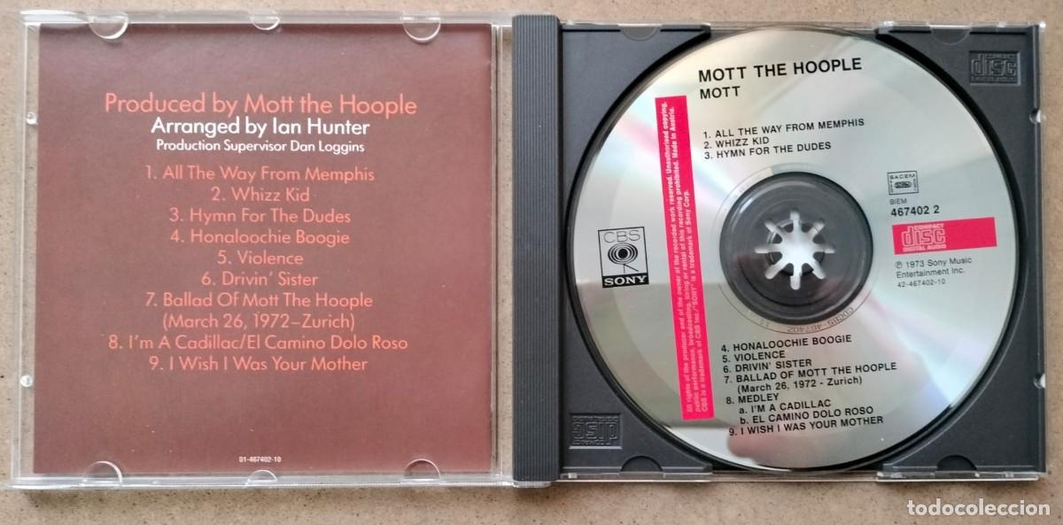 CDs de m&uacute;sica: Mott The Hoople - Mott (CD) - Foto 3
