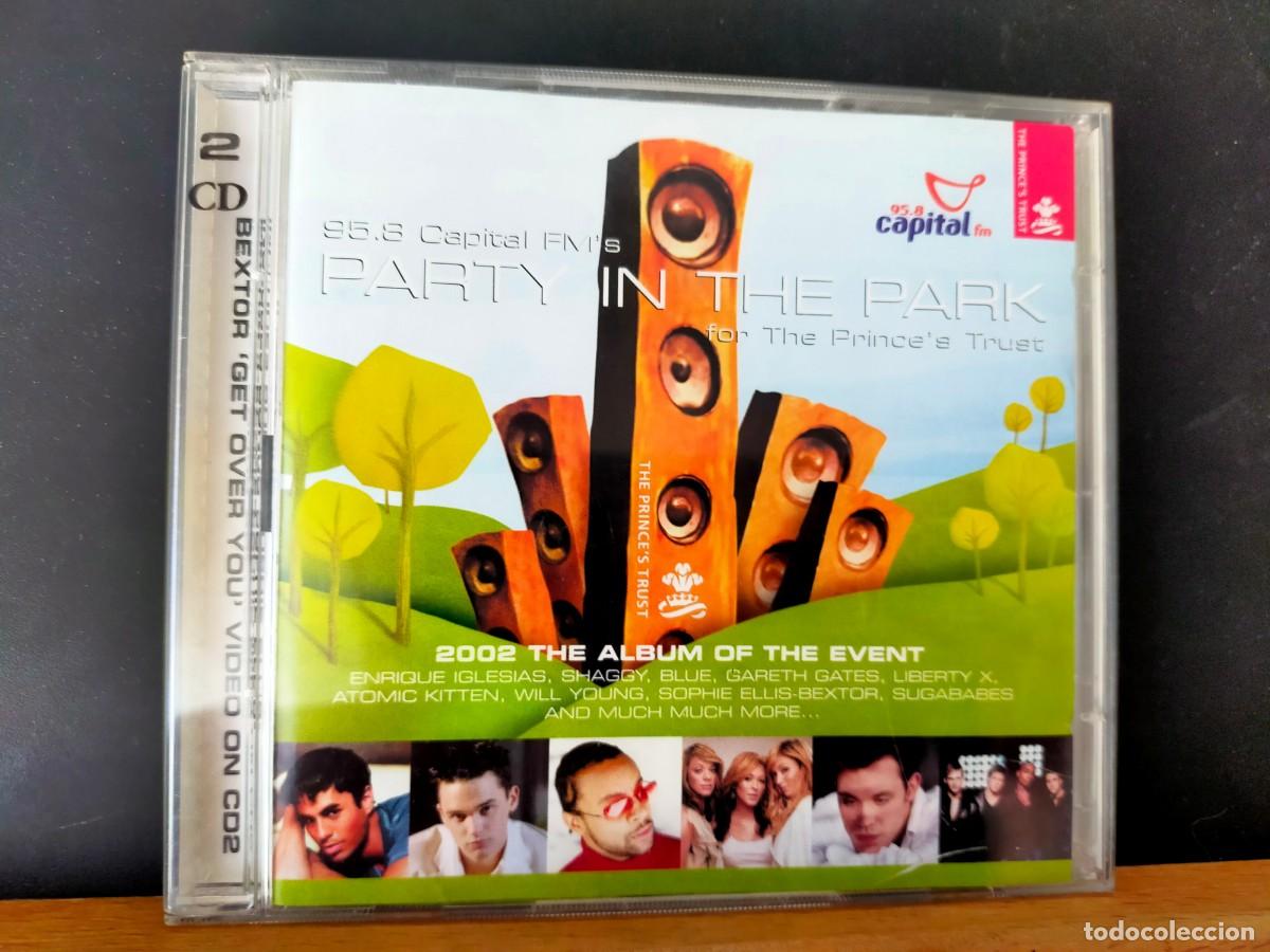 CDs de m&uacute;sica: PARTY IN THE PARK. 95.6 CAPITAL FM&acute;S FOR THE PRINCE&acute;S TRUST. DOBLE CD. THE ALBUM OF THE EVENT. 2002