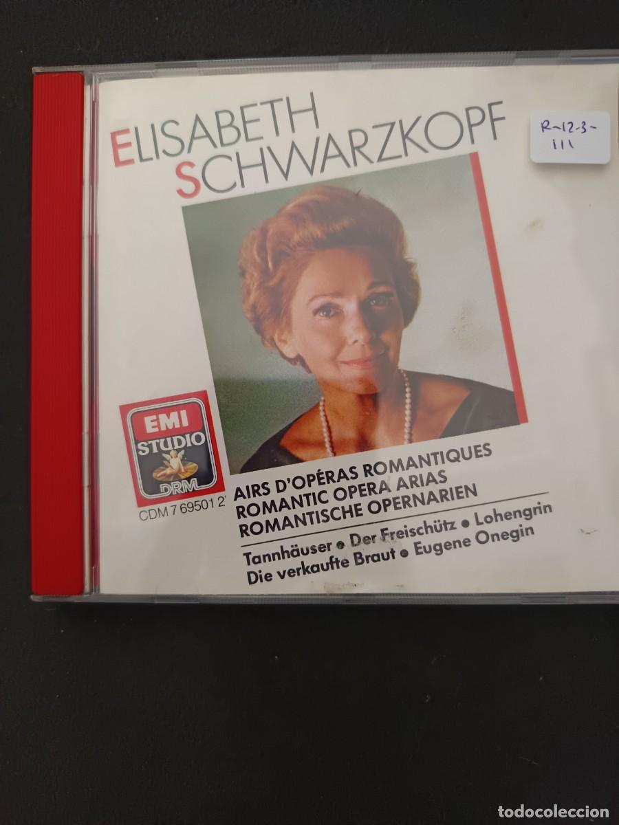 CDs de m&uacute;sica: ELISABETH SCHWARZKOPF. AIRS D'OP&Eacute;RAS ROMANTIQUES