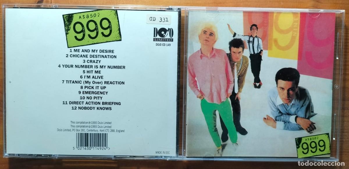 CDs de m&uacute;sica: 999 - 999 (CD, Punk, New wave) - Foto 1