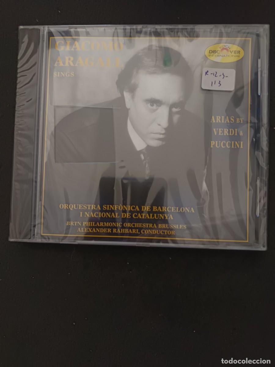 CDs de m&uacute;sica: JAIME ARAGALL (GIACOMO ARAGALL) SINGS ARIAS BY VERDI & PUCCINI. ORQUESTRA SINF&Ograve;NICA DE BARCELONA