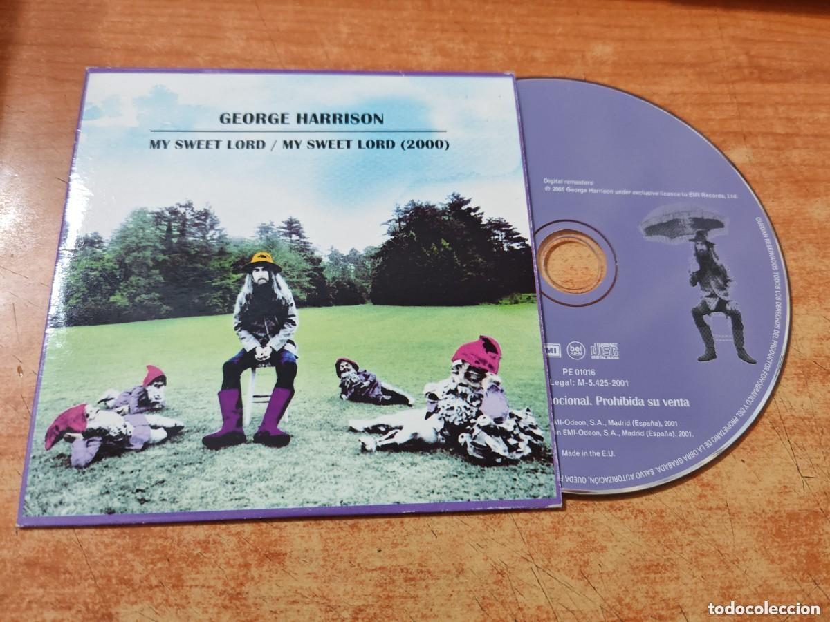 CDs de m&uacute;sica: GEORGE HARRISON My sweet lord CD SINGLE PROMOCIONAL DE CARTON A&Ntilde;O 2001 2 TEMAS THE BEATLES