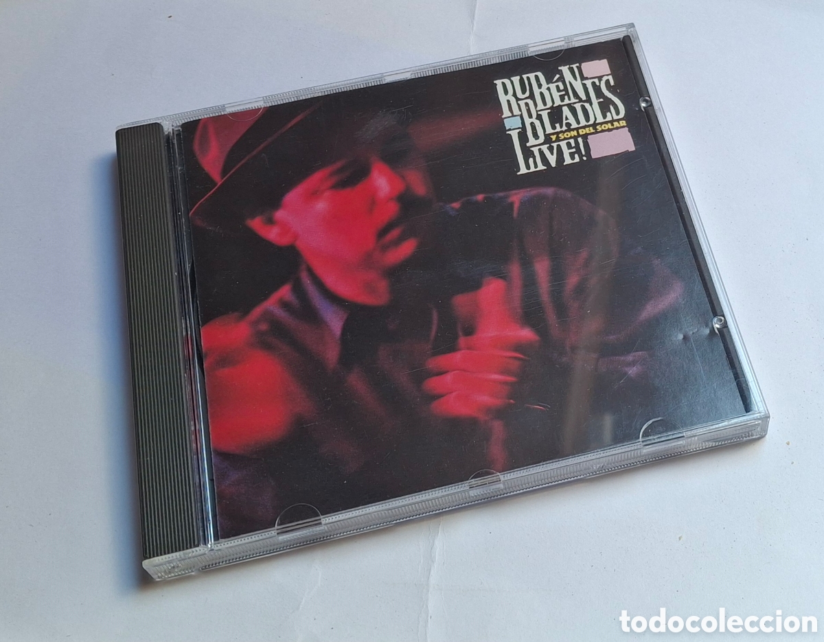 CDs de m&uacute;sica: CD RUB&Eacute;N BLADES. LIVE !