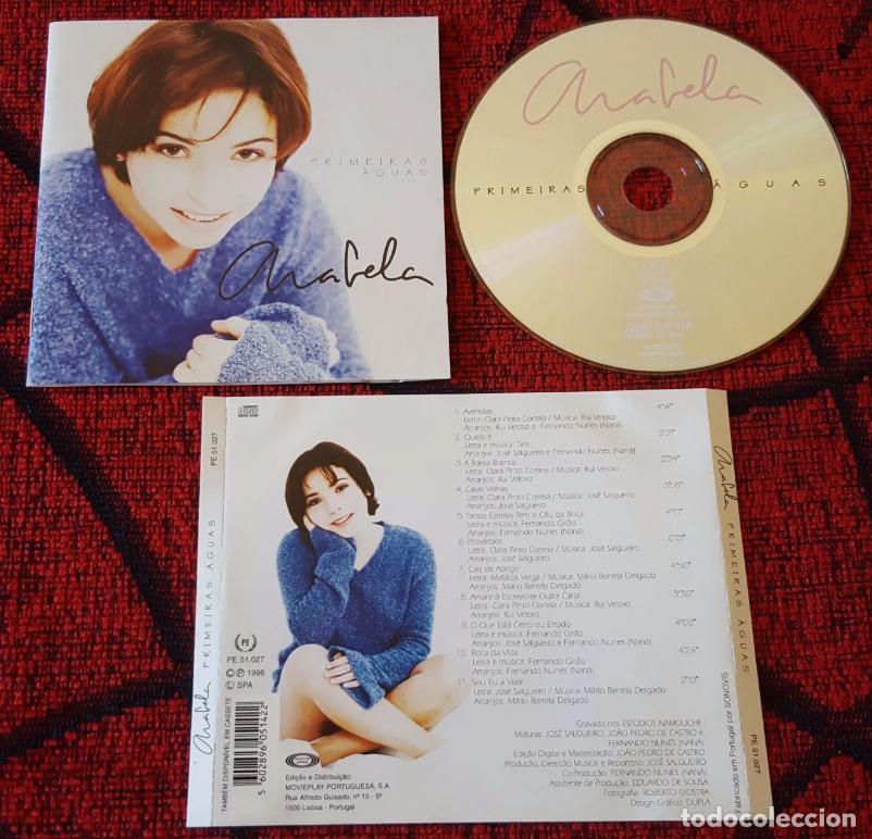 CDs de m&uacute;sica: ANABELA ** Primeiras Aguas ** 1996 Portugal CD EUROVISION