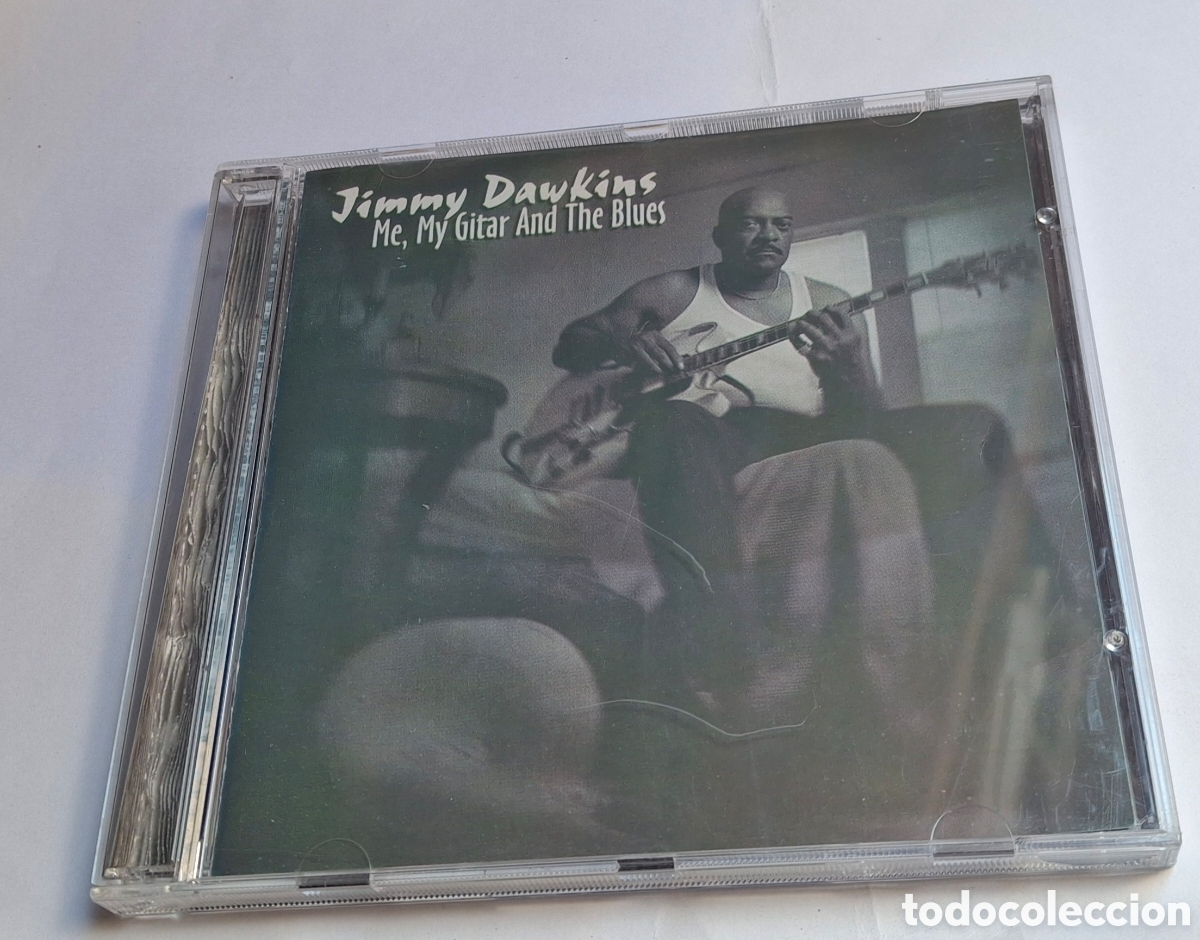 CDs de m&uacute;sica: CD JIMMY DAWKINS. ME MY GUITAR SNDVTHE BLUES