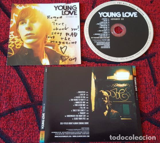 CDs de m&uacute;sica: YOUNG LOVE ** Advance CD ** 2006 CD PROMOCIONAL FIRMADO Y DEDICADO