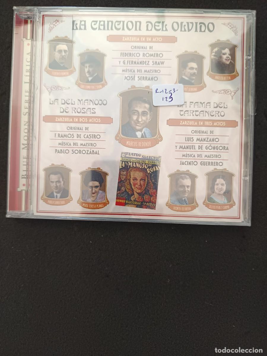 CDs de m&uacute;sica: LA CANCI&Oacute;N DEL OLVIDO / LA DEL MANOJO DE ROSAS / LA FAMA DEL TARTANERO