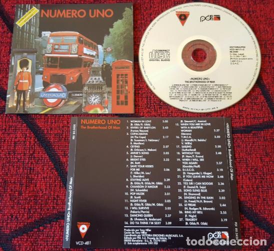 CDs de m&uacute;sica: NUMERO UNO ** The Brotherhood Of Man ** CD 1991