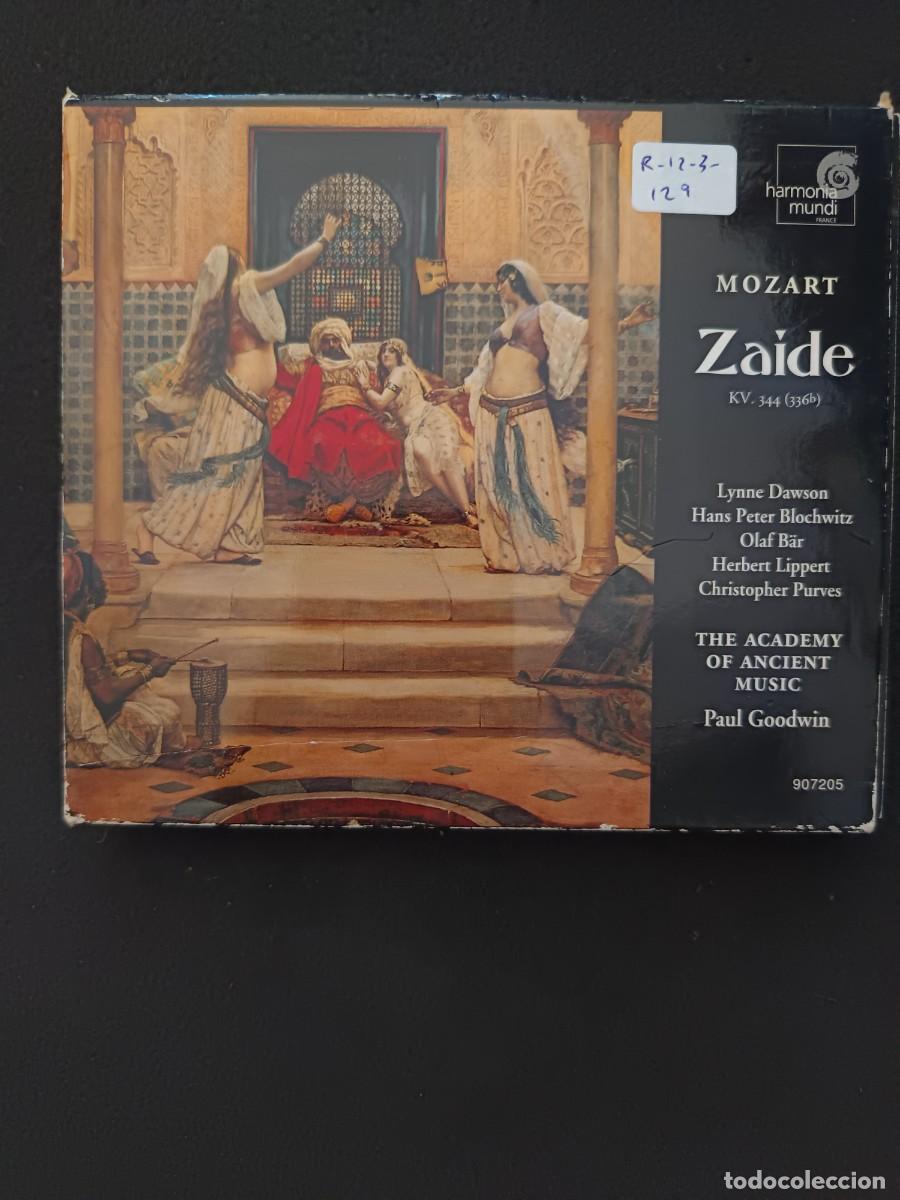 CDs de m&uacute;sica: MOZART: ZAIDE. DIR.: PAUL GOODWIN.- iNTERP.: LYNNE DAWSON. HANS PETER BLOCHWITZ. OLAF B&Auml;R, HERNERT L