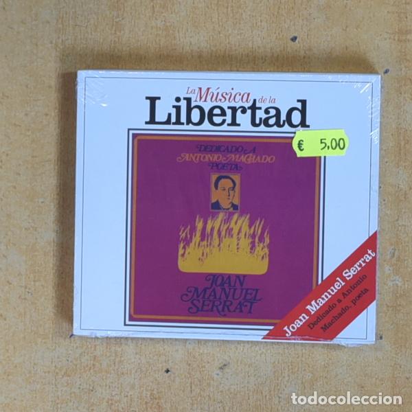CDs de m&uacute;sica: JOAN MANUEL SERRAT - DEDICADO A ANTONIO MACHADO POETA - CD