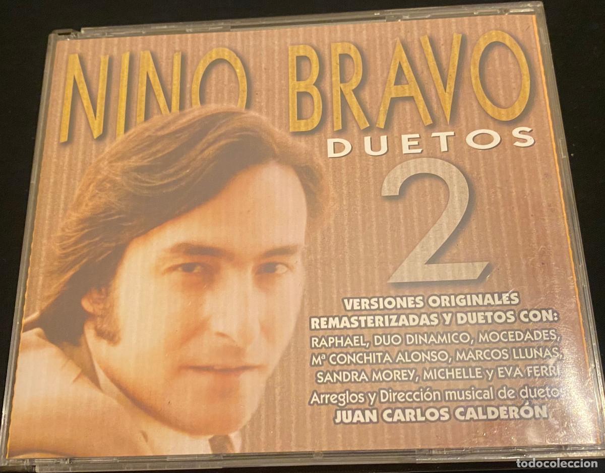 CDs de m&uacute;sica: 'Duetos 2', de Nino Bravo a duo con otros artistas famosos. Caja ancha 2 discos. 30 temas. 1997.