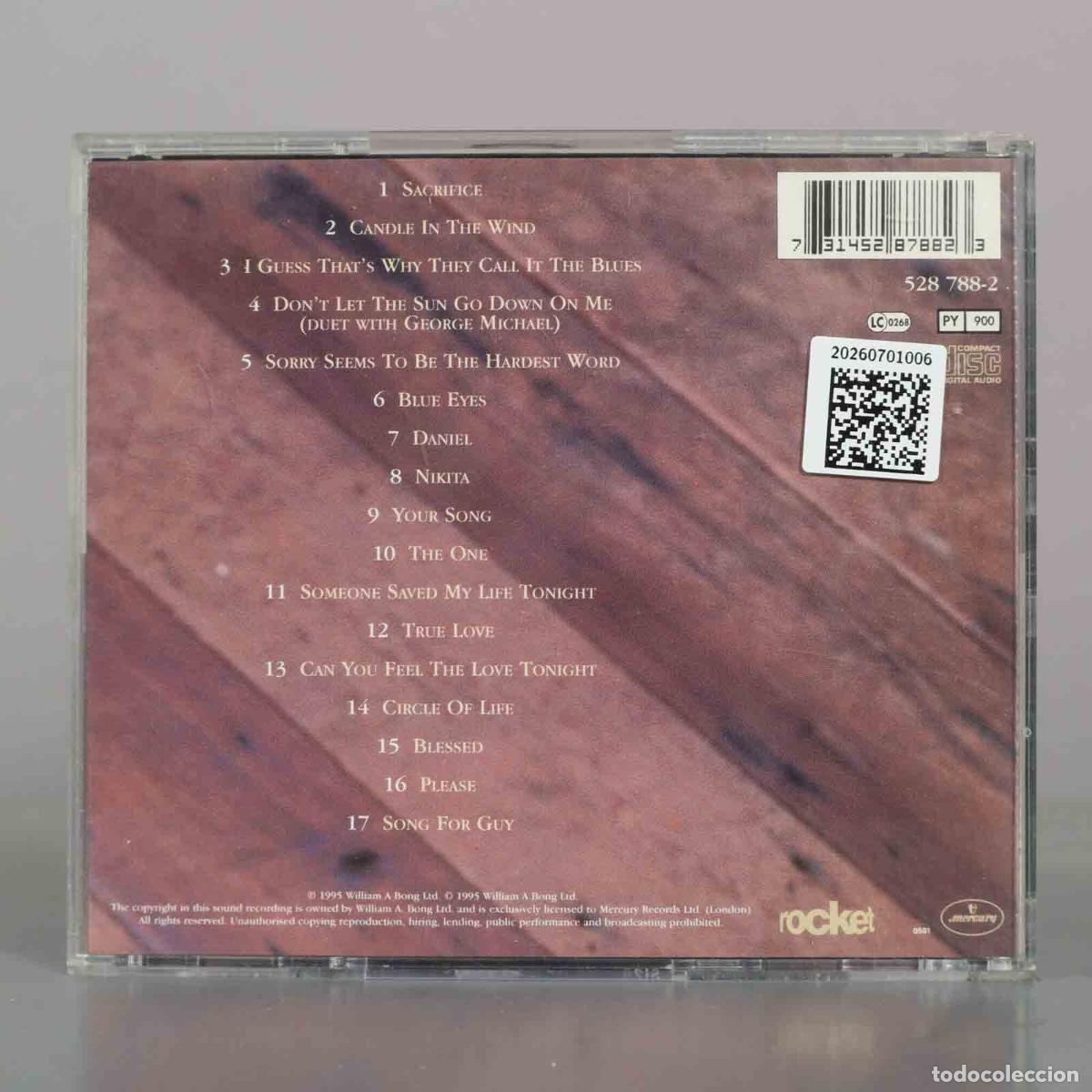 CDs de m&uacute;sica: CD. Love Songs - Elton John - Foto 2