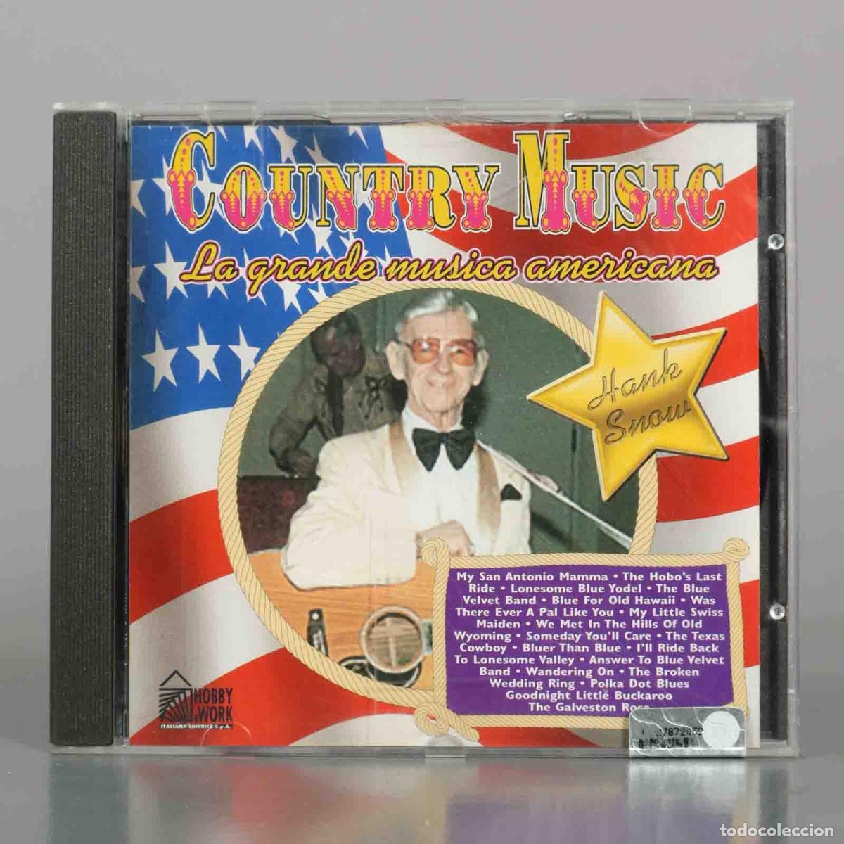 CDs de m&uacute;sica: CD. Country Music La grande musica americana - Hank Snow