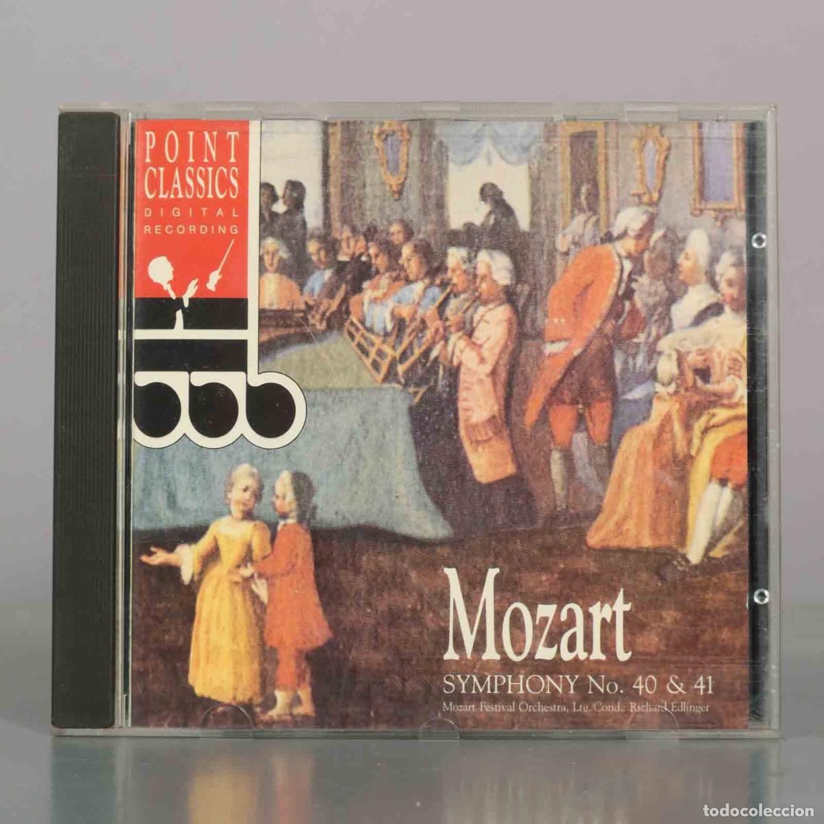 CDs de m&uacute;sica: CD. Symphony No. 40 and 41 - Mozart - Mozart Festival Orchestra, Richard Edlinger
