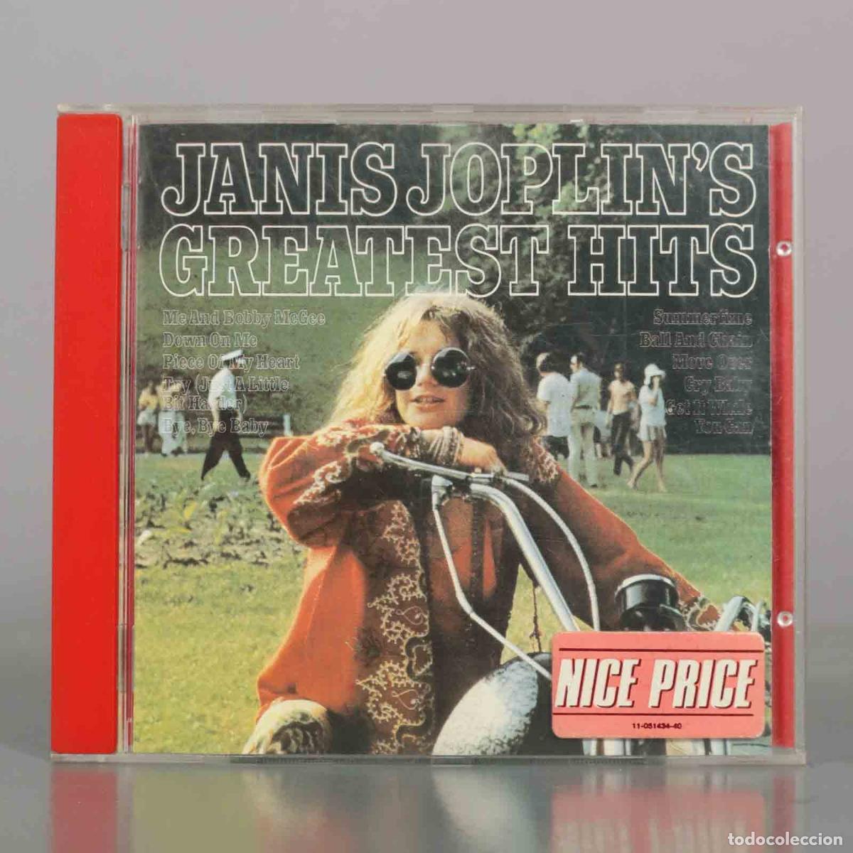 CDs de m&uacute;sica: CD. Janis Joplin&acute;s Greatest Hits - Foto 1
