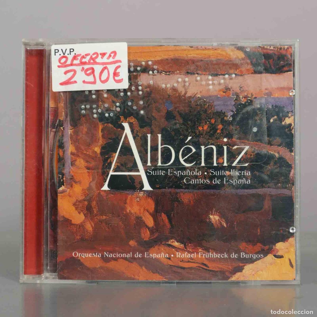 CDs de m&uacute;sica: CD. Suite Espa&ntilde;ola, Suite Iberia, Cantos de Espa&ntilde;a - Isaac Alb&eacute;niz, Orquesta Nacional de Espa&ntilde;a, Ra