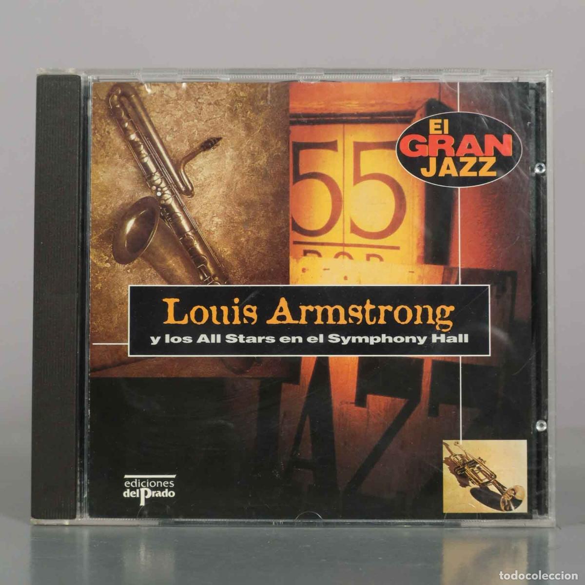 CDs de música: CD. Louis Armstrong y los All Stars en el Symphony Hall - Ediciones del Prado