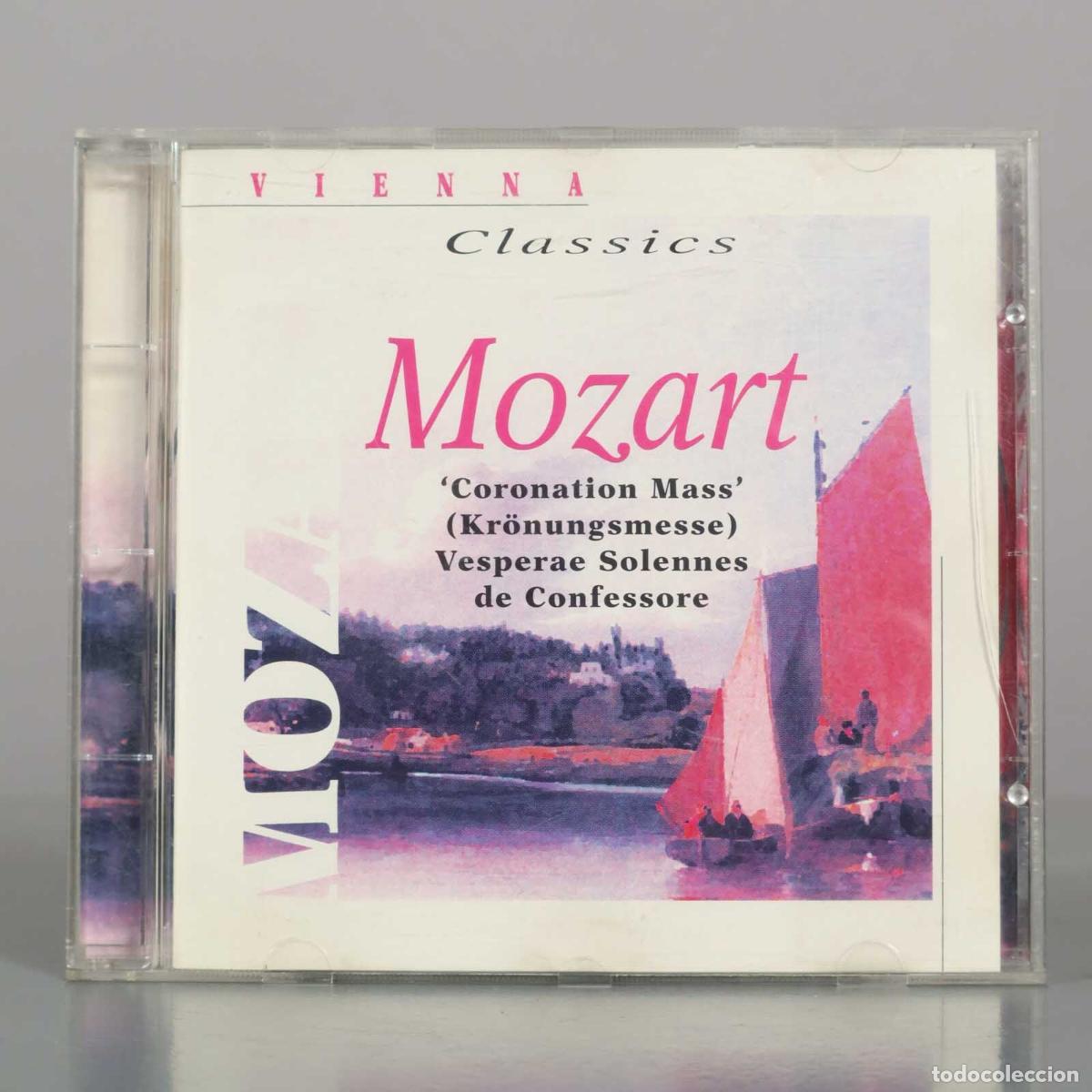 CDs de m&uacute;sica: CD. Vienna Classics - Mozart - Coronation Mass - Kr&ouml;nungsmesse - Vesperae Solennes de Confessore