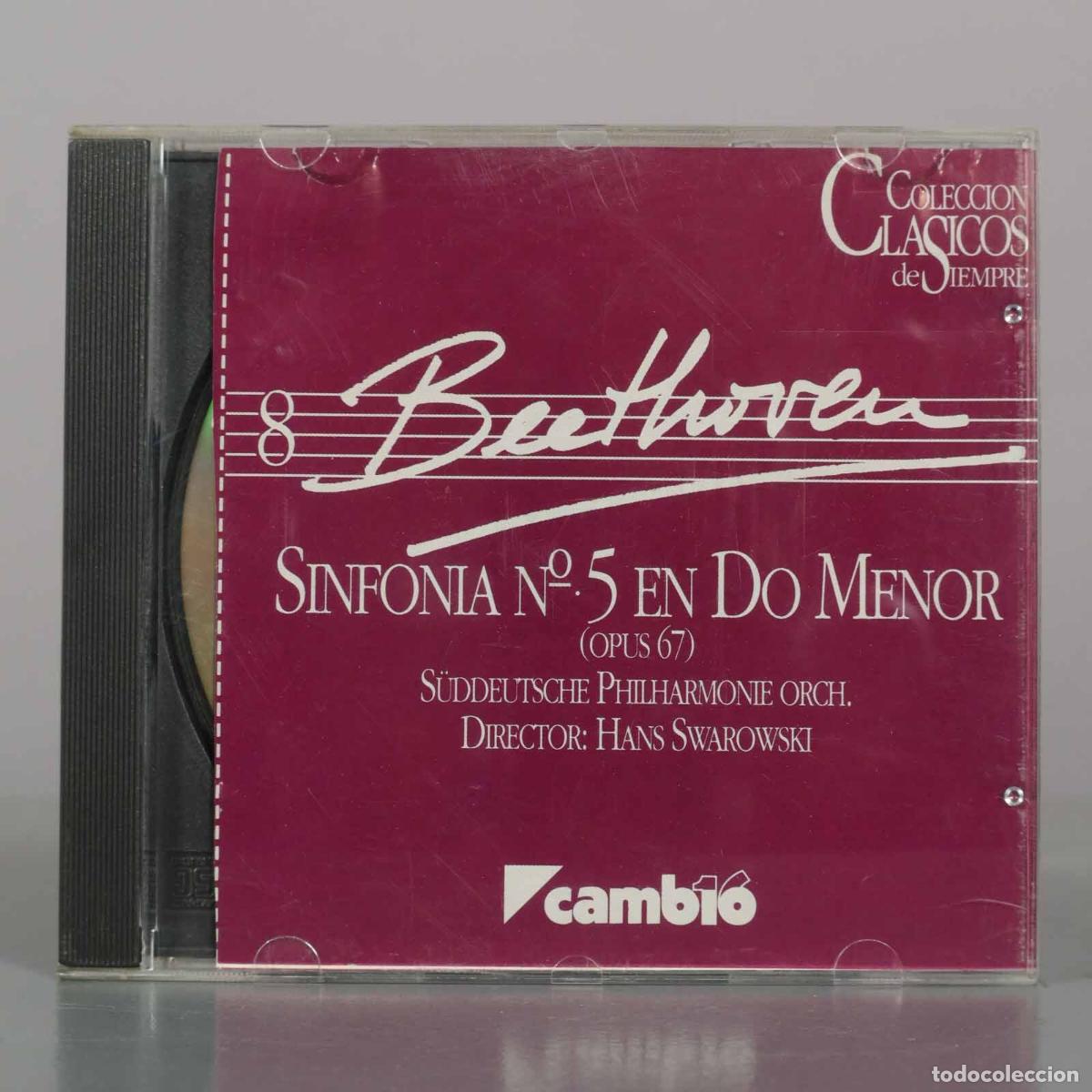 CDs de m&uacute;sica: CD. Beethoven - Sinfon&iacute;a N&ordm; 5 en Do Menor - S&uuml;ddeutsche Philharmonie Orch., Hans Swarowski