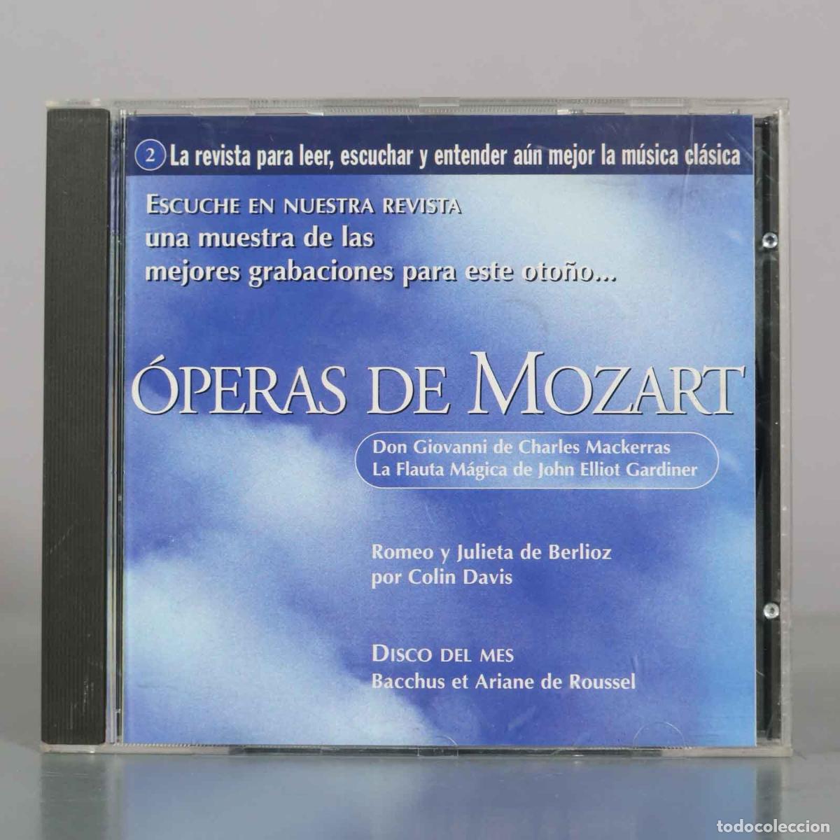 CDs de m&uacute;sica: CD. &Oacute;peras de Mozart - Don Giovanni, Charles Mackerras, La flauta m&aacute;gica, John Eliot Gardiner - Rom