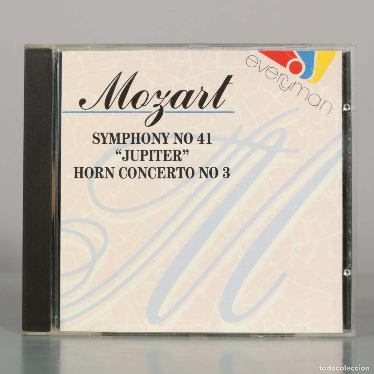 CDs de m&uacute;sica: CD. Symphony No. 41 Jupiter - Horn Concerto No. 3 - Mozart