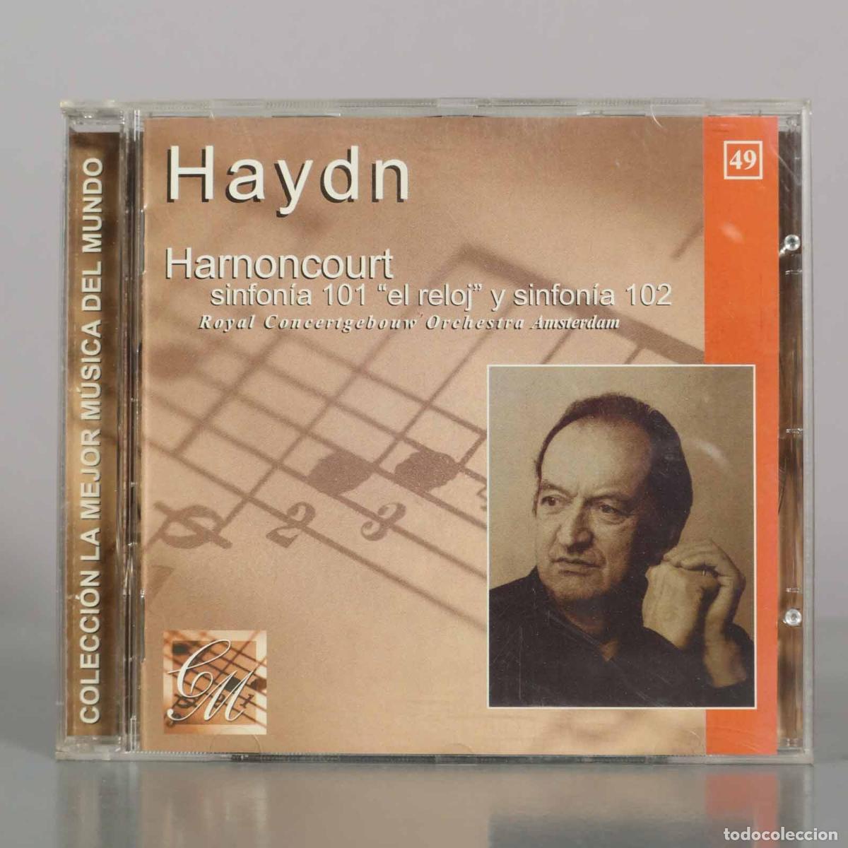 CDs de m&uacute;sica: CD. Haydn - Sinfon&iacute;a 101 El Reloj y Sinfon&iacute;a 102 - Nikolaus Harnoncourt, Royal Concertgebouw Orches