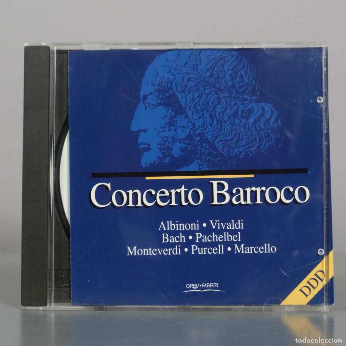 CDs de m&uacute;sica: CD. Concierto Barroco - Albinoni, Vivaldi, Bach, Pachelbel, Monteverdi, Purcell, Marcello