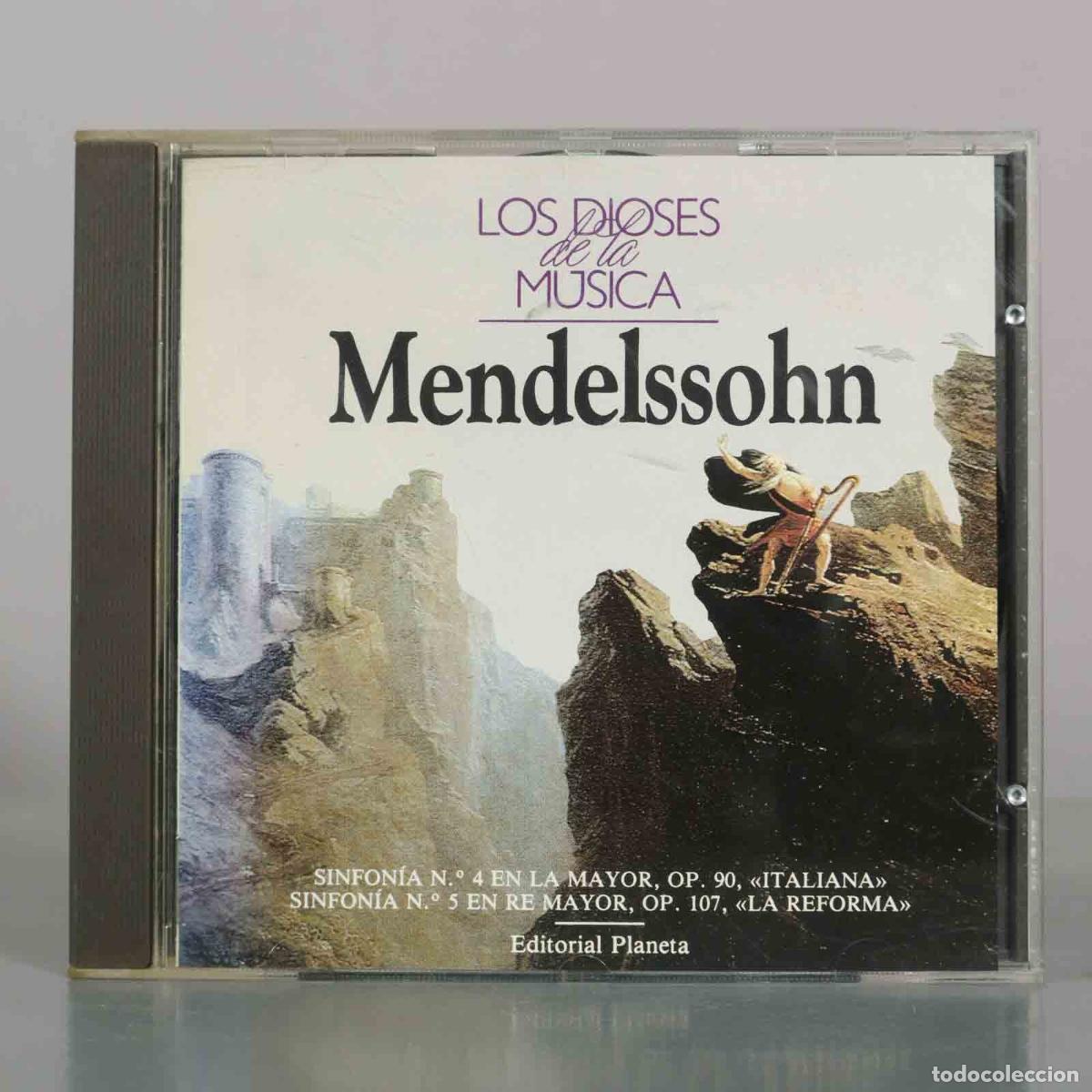 CDs de m&uacute;sica: CD. Mendelssohn - Sinfon&iacute;a N.&ordm; 4 Italiana, Sinfon&iacute;a N.&ordm; 5 La Reforma - Editorial Planeta