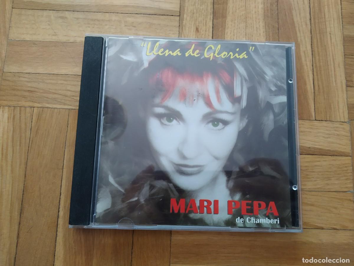 CDs de m&uacute;sica: CD MARI PEPA LLENA DE GLORIA CON LA VOZ DE GLORIA FUERTES EN TEMA BEBO PARA VERTE DOBLE. DISCO NUEVO