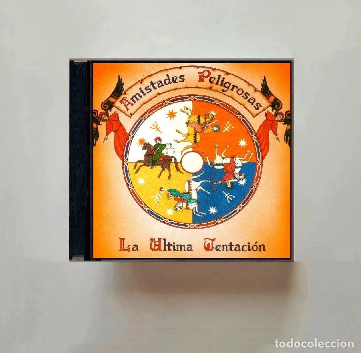 CDs de m&uacute;sica: AMISTADES PELIGROSAS. LA ULTIMA TENTACION. CD.
