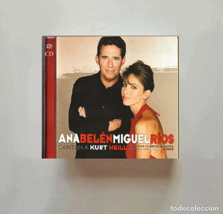 CDs de m&uacute;sica: [DOBLE CD]. ANA BELEN. MIGUEL RIOS. CANTANA KURT WEILL. ORQUESTA DE GRANADA. JOSEP PONS.