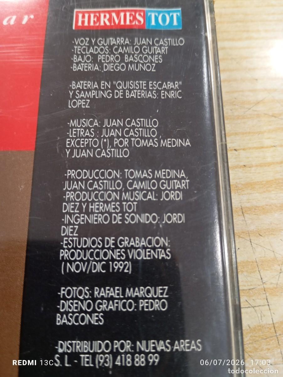 CDs de m&uacute;sica: Cd - Hermes Tot &ndash; Intentando no pensar - 1992 - Foto 4