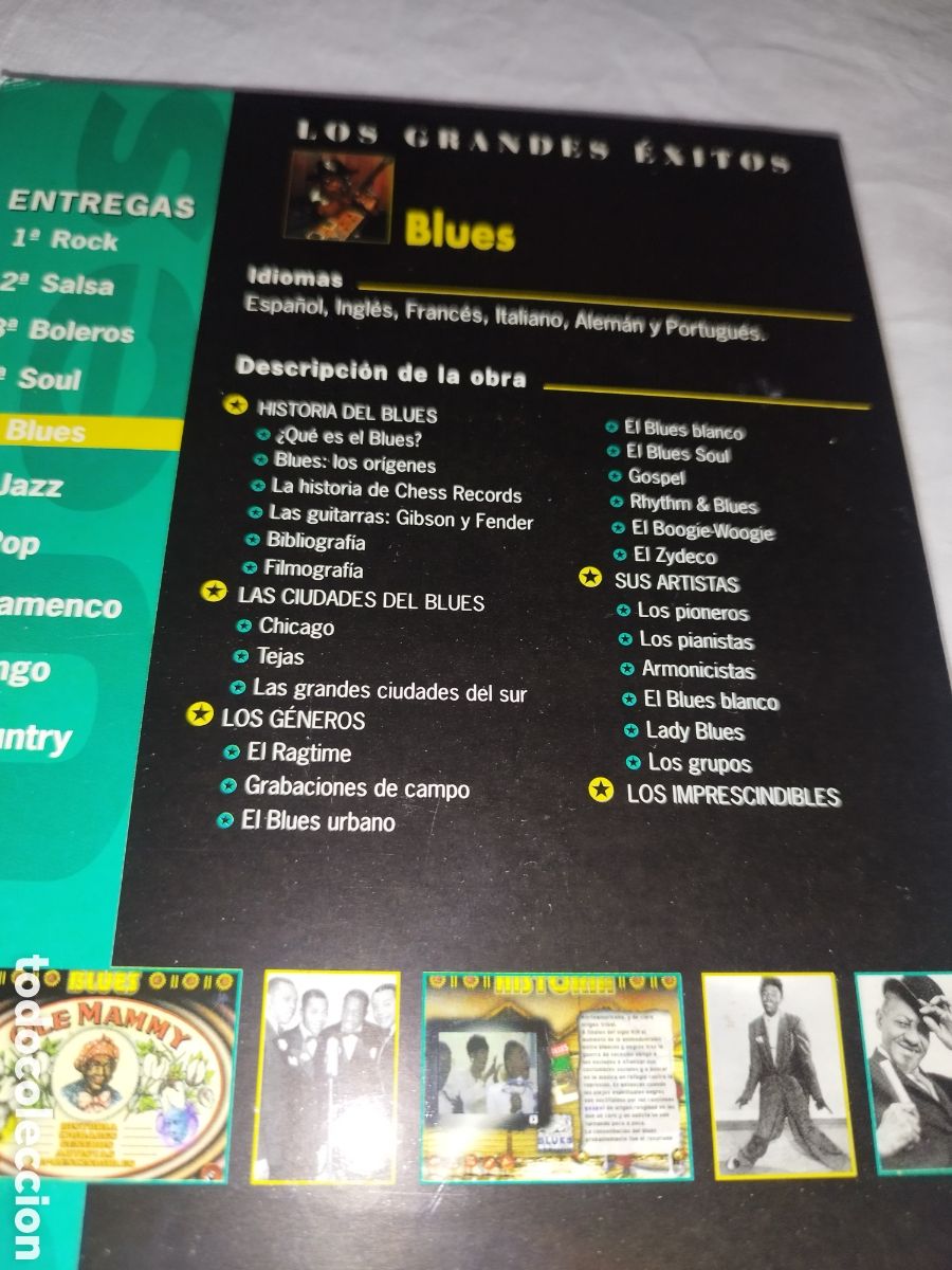 CDs de m&uacute;sica: CD-ROM + CD-AUDIO LOS GRANDES EXITOS BLUES. DCDM SYSTEM, 1997. - Foto 3